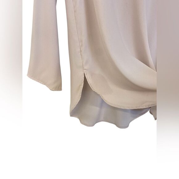 Express Dusty Pink Long Sleeve Tunic Size Medium - Picture 5 of 7